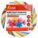 Бумага для оригами и аппликаций 14х14 см, 200 листов, 20 цветов, ОСТРОВ СОКРОВИЩ, 113717