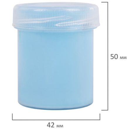 Краски пальчиковые для малышей от 1 года, 6 цветов (3 пастельных + 3 флуоресцентных) по 40 мл, BRAUBERG KIDS, 192400