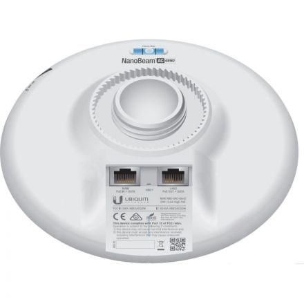 Точка доступа Ubiquiti NanoBeam 5AC Gen 2 (NBE-5AC-Gen2) 5 ГГц, PtP/PtMP