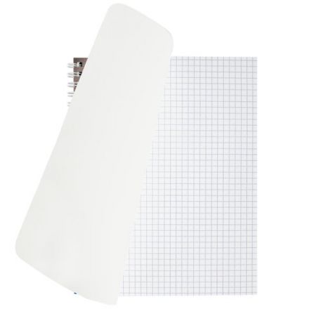 Тетрадь бумвинил, А5, 96 л., гребень, офсет №1, клетка, КОРИЧНЕВАЯ Metallic, HATBER, 96Т5бвВ1гр