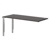 Стол промежуточный XIGST 1670.1 Легно темный/Нержавеющая сталь 1600х700х750 XTEN GLOSS