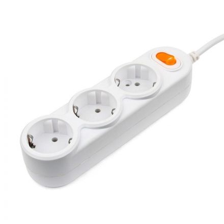 Удлинитель Power Cube, 3р/1.5 м с/з выкл., 2200 Вт, 10 А(PC-2-1,5M)