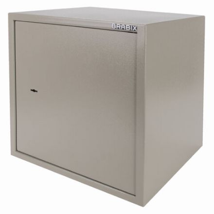 Сейф мебельный BRABIX "D-40m", 400х400х366 мм, 13 кг, ключевой замок, крепление к стене, 291164 Сейф мебельный BRABIX "D-40m", 400х400х366 мм, 13 кг, ключевой замок, крепление к стене, 291164
