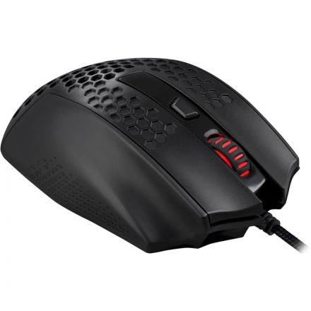 Мышь компьютерная Redragon Bomber(71277)игр.провод.черн,7кн,12400dpi, легк