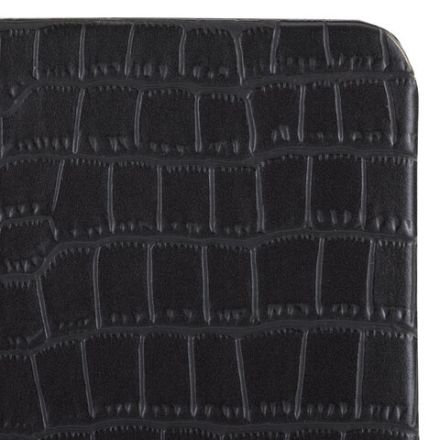 Ежедневник недатированный А5 138х213 мм BRAUBERG "Comodo" под кожу, 160 л., черный, 124974