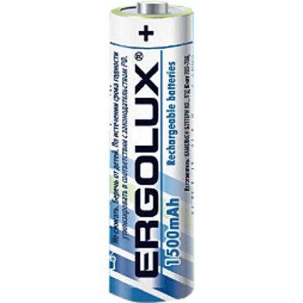 Аккумулятор Ergolux AA-1500mAh Ni-Mh 2шт/бл(NHAA1500BL2,1.2В)(12975)