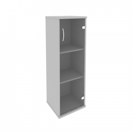 Riva Шкаф средний узкий правый А.СУ-2.4 (R) Серый 404*365*1215 Riva Шкаф средний узкий правый А.СУ-2.4 (R) Серый 404*365*1215