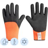 Перчатки морозостойкие Чибис ШЛ с рельефным покрытием (двойная шерсть) р.9