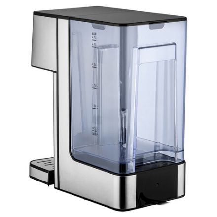 Термопот на 2,7 литра, 2 режима подачи воды, BRAYER BR6001, 2600 Вт, 7 температурных режимов, стальной