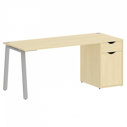 Home Office Стол письменный VR.SP-3-178.1.A Клён/Серый металл 1780*720*750