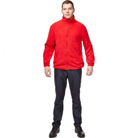 Толстовка флис (260 гр.) красн.(р.40-42) р.170-176 Толстовка флис (260 гр.) красн.(р.40-42) р.170-176