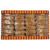 Печенье затяжное СЕМЕЙКА ОЗБИ с изюмом, яблоком и корицей 1,6 кг, по 5 шт. в индивидуальной упаковке, 1468