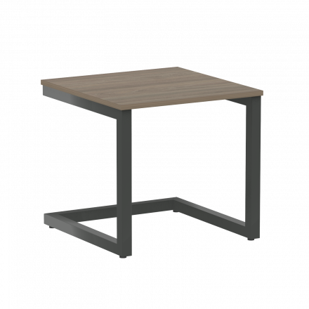 Home Office Стол журнальный VR.SP-2-58.G Вяз/Антрацит металл 580*600*550