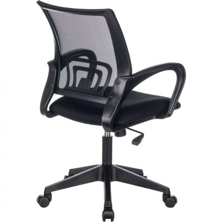 Кресло VB_Бюрократ CH-695N ткань черн TW-11/сетка черн TW-01 пластик