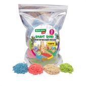 Песок для лепки кинетический, 4 цвета, 3000 г, пакет, BRAUBERG KIDS, 666005 Песок для лепки кинетический, 4 цвета, 3000 г, пакет, BRAUBERG KIDS, 666005