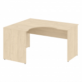 Nova S Стол криволинейный левый В.СА-3 (L) Бук артизан 1400*1200*750