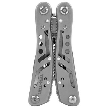 Мультитул армейский туристический с сумкой "22 в 1", пассатижи + 11 бит, нож, ТЕХ-ТОП, 671242