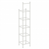 Loft Угловой проходной переходной модуль VR.L-SL.UPK-4.4.5 Белый металл 446*446*2280 Loft Угловой проходной переходной модуль VR.L-SL.UPK-4.4.5 Белый металл 446*446*2280