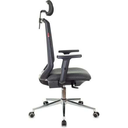 Кресло VB_EChair 663 TC-H/SL черный TW-01 38-418 сетка/ткань Кресло VB_EChair 663 TC-H/SL черный TW-01 38-418 сетка/ткань
