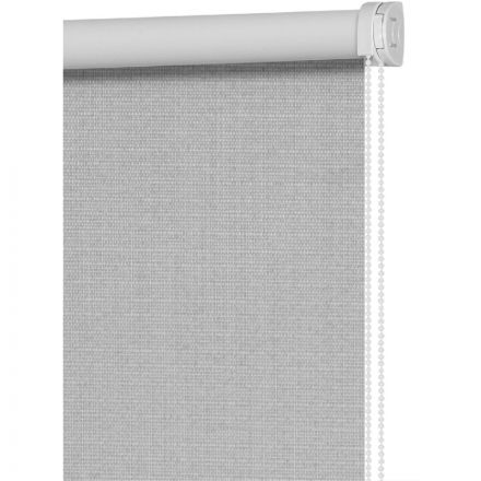 Рулонная штора ARX_ Блэкаут Шалюр Серебристый 100x160 Мини