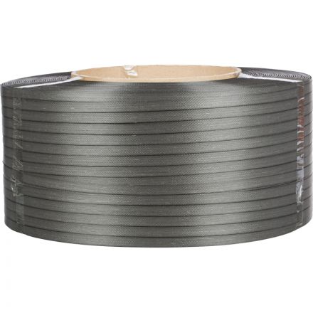 Стреппинг лента Полипропиленовая 12мм х 0,7 (2000 м.) Серая Стреппинг лента Полипропиленовая 12мм х 0,7 (2000 м.) Серая