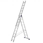 Лестница Алюмет алюминиевая трехсекционная 3x9 5309
