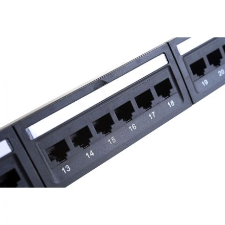 Патч-панель TWT TWT-PP24UTP 24 порта, UTP, кат.5E, 1U