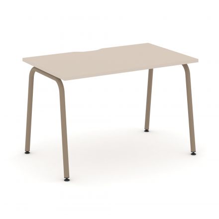 Estetica Стол рабочий ES.SP-2-VK Капучино/Латте металл 1180*730*750
