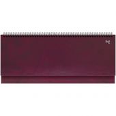 Планинг недатированный 56л., 285*100, бумвинил, BG, бордовый Планинг недатированный 56л., 285*100, бумвинил, BG, бордовый