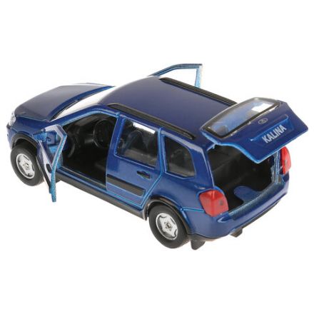 Машина металлическая коллекционная АССОРТИ 1, длина 12 см, инерционная, 10 видов, ТЕХНОПАРК N-001