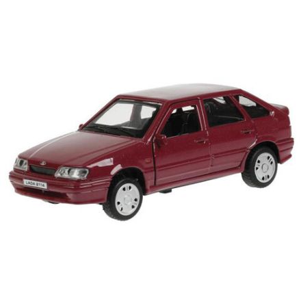 Машина металлическая коллекционная АССОРТИ 1, длина 12 см, инерционная, 10 видов, ТЕХНОПАРК N-001