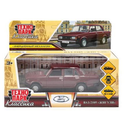 Машина металлическая коллекционная АССОРТИ 1, длина 12 см, инерционная, 10 видов, ТЕХНОПАРК N-001