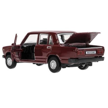 Машина металлическая коллекционная АССОРТИ 1, длина 12 см, инерционная, 10 видов, ТЕХНОПАРК N-001