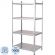 Стеллаж металлический FL_HIT 4 полки (912х600х1824) оцинкованный