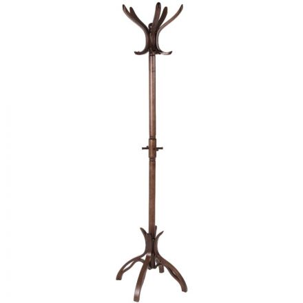 Вешалка ME_напольная В-12Н темно-коричневый