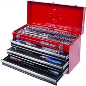 Набор инструмента универсальный, выдвижной ящик, 69 предметов KING TONY