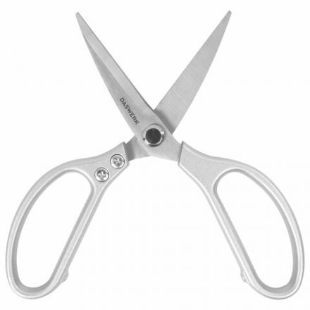 Ножницы кухонные DASWERK (ДАСВЕРК), 210 мм, удлиненное лезвие, металлические ручки, 608900 Ножницы кухонные DASWERK (ДАСВЕРК), 210 мм, удлиненное лезвие, металлические ручки, 608900