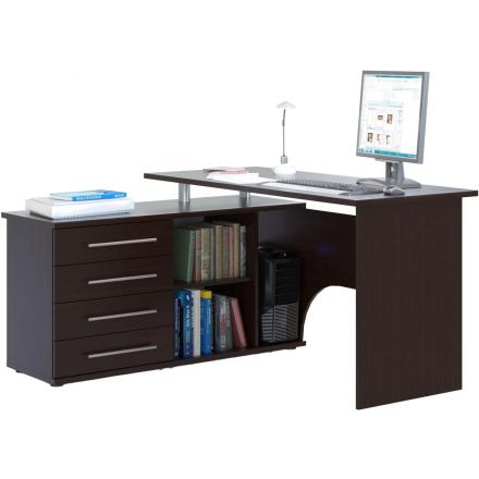 Стол компьютерный Сокол КСТ-109Л  Левый Венге