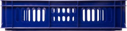 Ящик 600х400х150 с перфорацией  синий