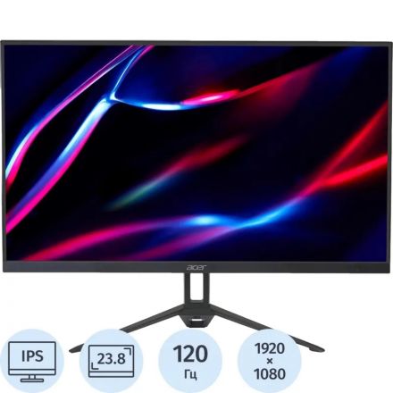Монитор Acer 23,8 Nitro KG243YG0bi (UM.QX3CD.001)IPS/FHD/VGA/HDMI