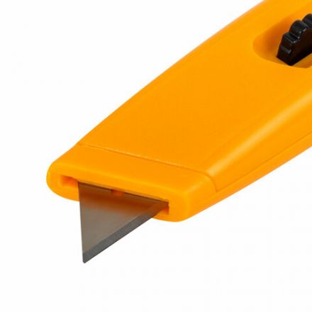 Нож универсальный мощный STAFF PRO, автофиксатор, ABS-пластик, 238734