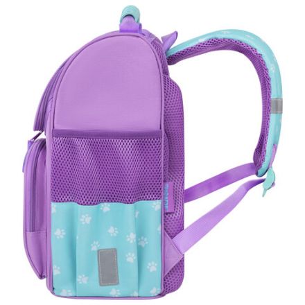 Ранец ПИФАГОР BASIC, 1 отделение, 3 кармана, эргономичная спинка, "Cat friends", 35х28х18 см, 272048 Ранец ПИФАГОР BASIC, 1 отделение, 3 кармана, эргономичная спинка, "Cat friends", 35х28х18 см, 272048