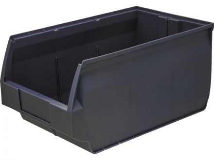 Ящик Napoli 400х230х200 PP, тёмно-серый