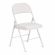 Стул складной FOLDER (mod. 3022G) каркас: металл, сиденье/спинка: экокожа, 46.5 х 47.5 х 79 см, white (белый) / white (белый)
