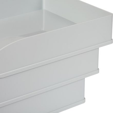 Лоток горизонтальный Attache Line серый 340х255х63мм