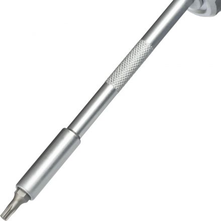 Отвертка Topfort со встроенной трещоткой и битами 13 предм (567112)