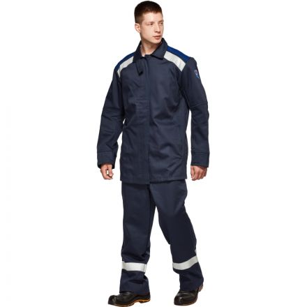 Костюм летн. д/сварщ. Премиум к/бр.(р.44-46)р.182-188