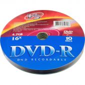 Носители информации DVD-R (VSDVDRS1001), 4,7 GB 16x, VS, 10шт/уп Носители информации DVD-R (VSDVDRS1001), 4,7 GB 16x, VS, 10шт/уп