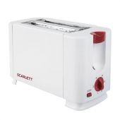 Тостер SCARLETT SC-TM11013, 650 Вт, 2 тоста, 6 режимов, сталь, белый Тостер SCARLETT SC-TM11013, 650 Вт, 2 тоста, 6 режимов, сталь, белый