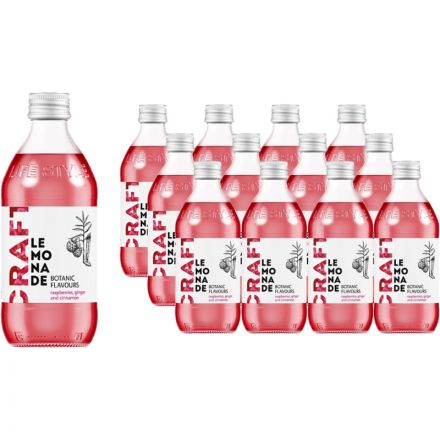 Напиток Starbar Craft Малина, имбирь, корица 0,33 л стекло